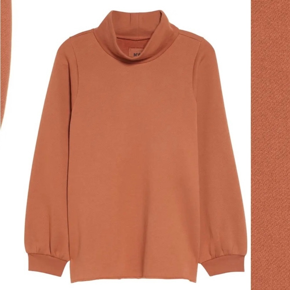 Madewell New Perfect Turtleneck Sweatshirt